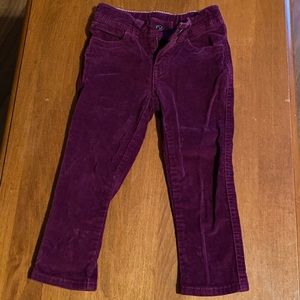 yea brand corduroy toddler girls pants